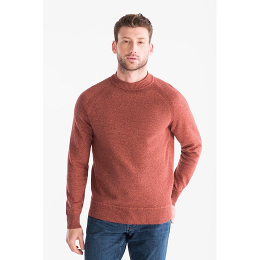 Beżowy sweter męski Canda 