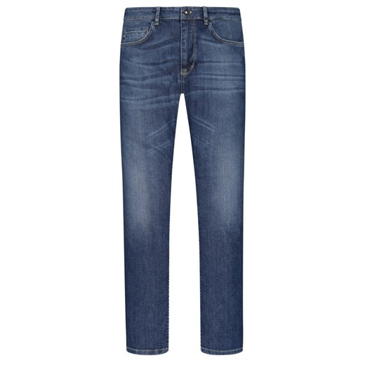 Mason's, Elastyczne jeansy z zamierzonym efektem sprania Niebieski