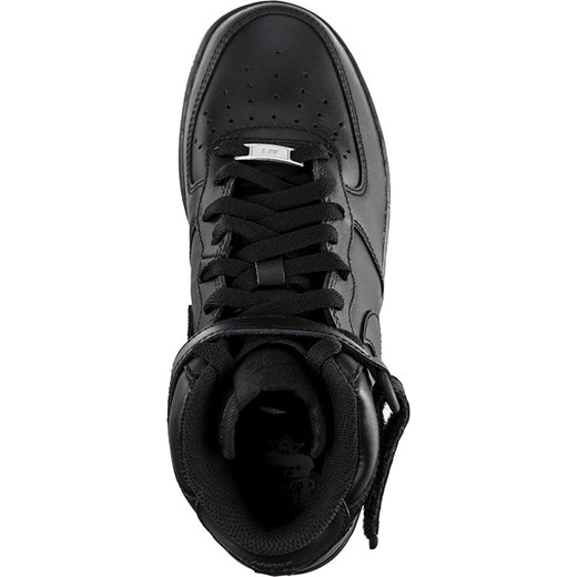 Sneakersy męskie skórzane czarne Nike Air Force 1 Mid 07 001 Nike  39 ButyRaj.pl