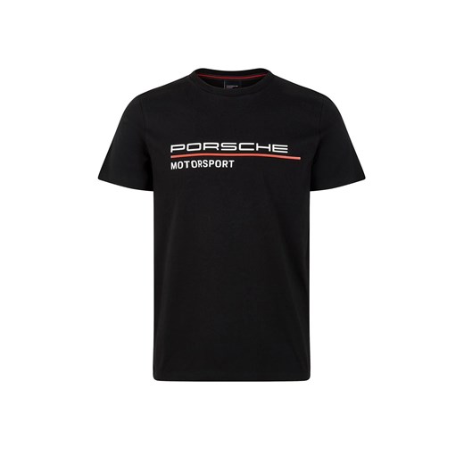 Porsche Motorsport t-shirt męski bawełniany z krótkim rękawem 