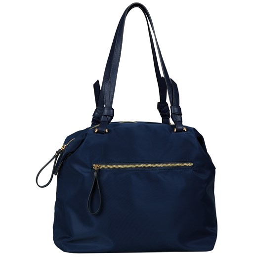 Shopper bag Tom Tailor niebieska 
