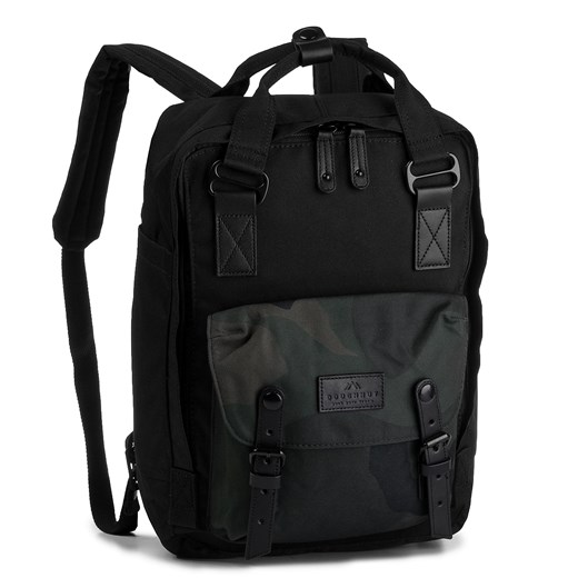 Plecak DOUGHNUT - Macaroon Camo Series D010CA-0348-F  Black x Army  Doughnut  eobuwie.pl