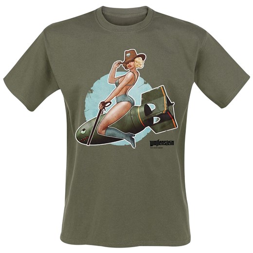 T-shirt męski Wolfenstein z krótkimi rękawami wiosenny 