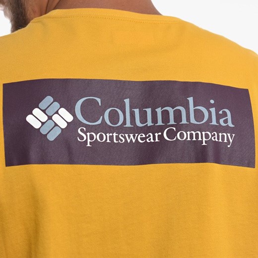 T-shirt męski Columbia wiosenny z krótkimi rękawami 