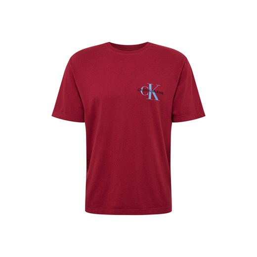 T-shirt męski Calvin Klein z jerseyu z krótkim rękawem z napisami 