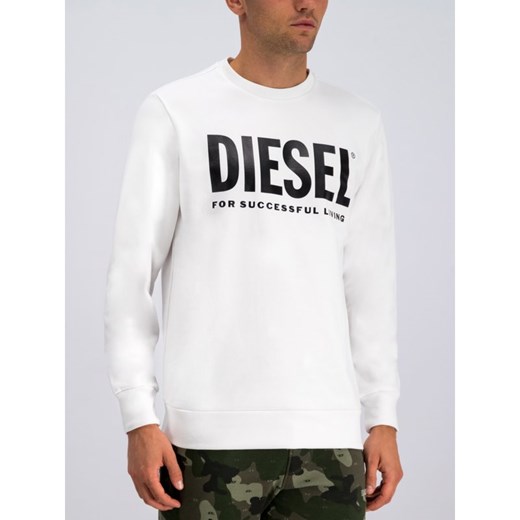 Diesel bluza męska młodzieżowa z napisem 