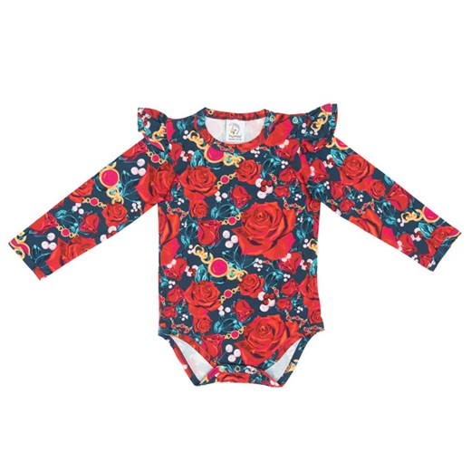 Body z Falbankami Red Roses 56/62 Hey Popinjay!  68/74 shop4kids.pl