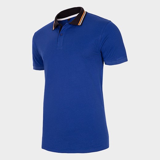 Koszulka polo męska TSM704B - niebieski Everhill  M OUTHORN