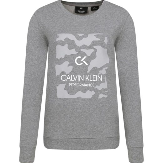 Calvin Klein bluza damska szara krótka 