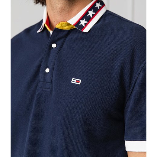 Tommy Jeans Polo TJM STARS COLLAR | Regular Fit | pique  Tommy Jeans XXL Gomez Fashion Store