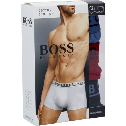 Boss Bokserki 3-pack | cotton stretch Boss  M Gomez Fashion Store