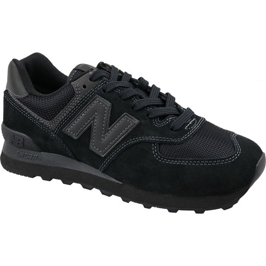 Buty sportowe męskie czarne New Balance zamszowe 