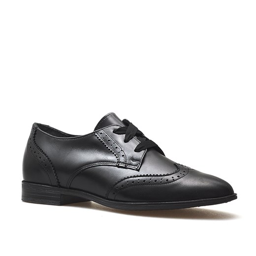 Półbuty Ryłko 2SRE0_LE3 Czarne ze sklepu Arturo-obuwie w kategorii Półbuty damskie - zdjęcie 74323475