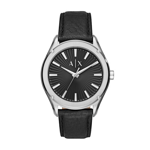 Zegarek ARMANI EXCHANGE - Fitz AX2803 Black/Silver Armani   wyprzedaż eobuwie.pl 