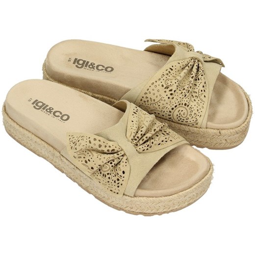 Klapki Igi&Co ze sklepu Darbut w kategorii Espadryle damskie - zdjęcie 74347385