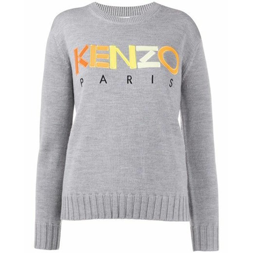Szary sweter z logo  Kenzo M Moliera2.com