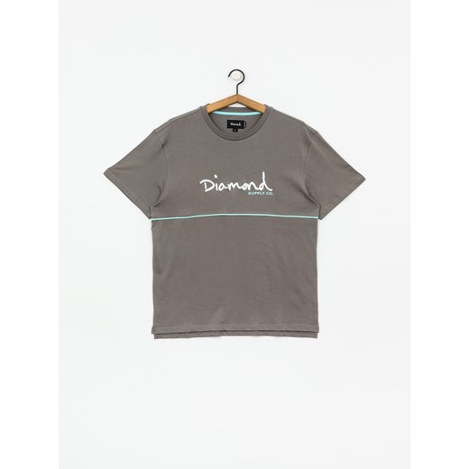 T-shirt Diamond Supply Co. Hard Cut (grey)  Diamond Supply Co. M SUPERSKLEP