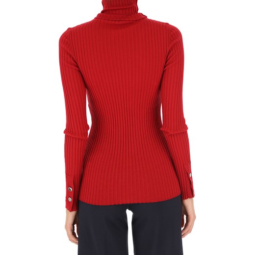 Liviana Conti Sweter dla Kobiet, ciemny czerwony, Bawełna, 2021, 44 M