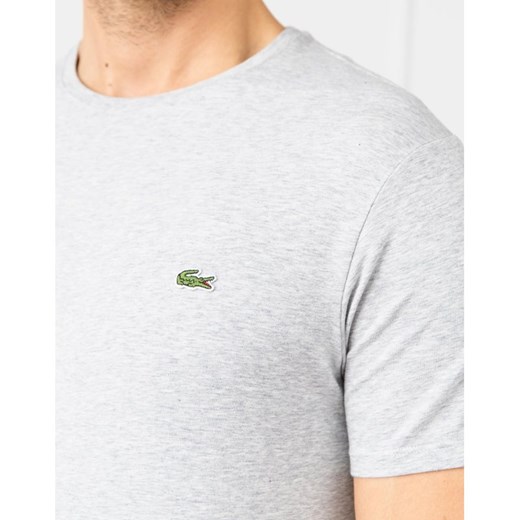 T-shirt męski Lacoste bez wzorów z krótkim rękawem 