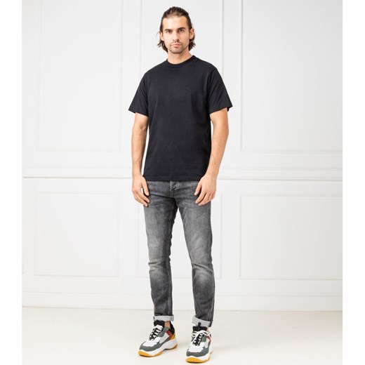 T-shirt męski Calvin Klein z krótkim rękawem na wiosnę bez wzorów 