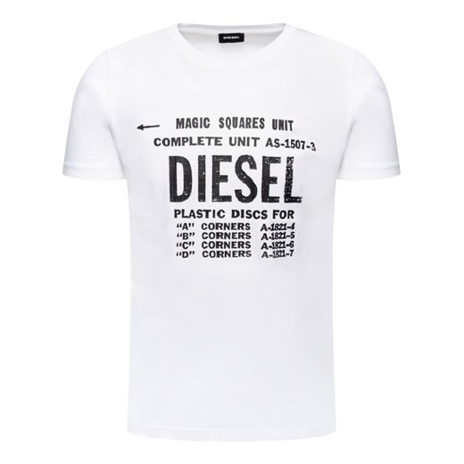 T-shirt męski Diesel z krótkimi rękawami 