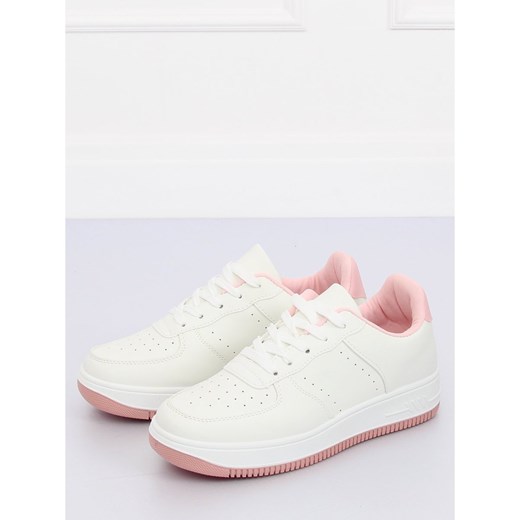 Buty sportowe biało-różowe LV75P Pink