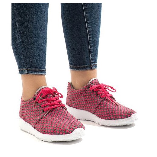 Buty sportowe damskie Butymodne sneakersy młodzieżowe casual na płaskiej podeszwie 
