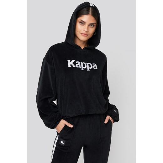 Sweter damski czarny Kappa casual 