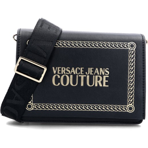 Listonoszka Versace Jeans na ramię czarna bez dodatków 
