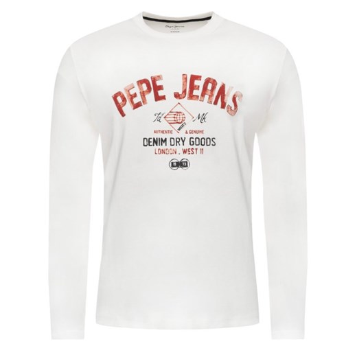T-shirt męski Pepe Jeans z długim rękawem młodzieżowy 