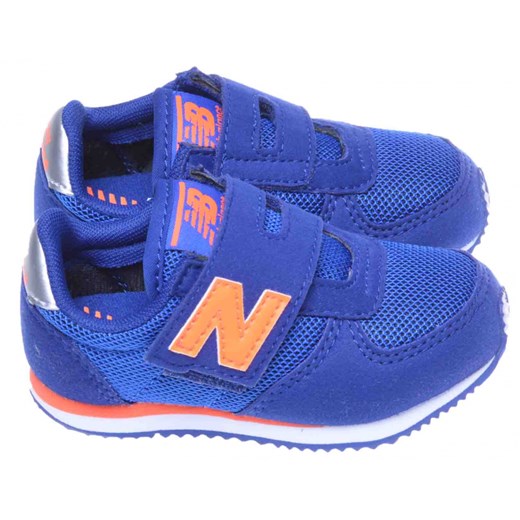 New Balance buty sportowe dziecięce niebieskie 