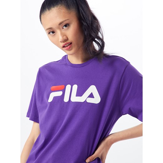 Bluzka sportowa fioletowa Fila z napisami 