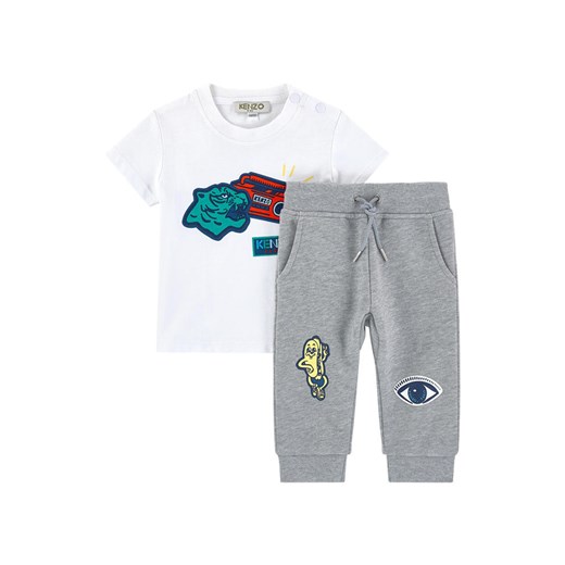 Kenzo Kids odzież dla niemowląt z aplikacją 