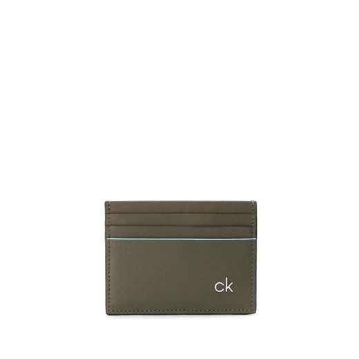Calvin Klein zielone męski etui na dokumenty CK Direct Cardholder Calvin Klein   Differenta.pl