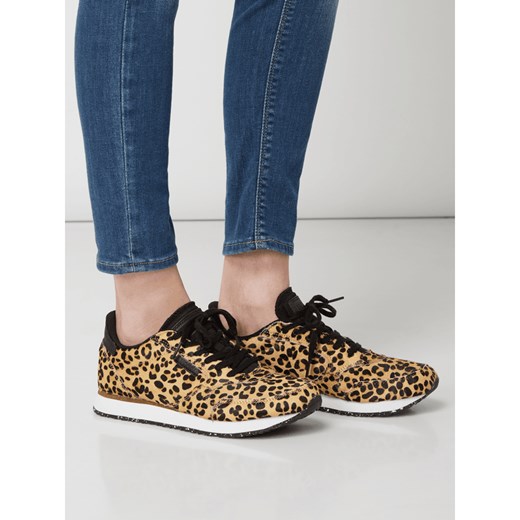 Sneakersy damskie Woden jesienne sportowe ze skóry