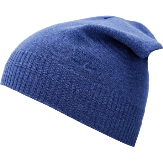 Niebieska czapka zimowa męska Hugo Boss 