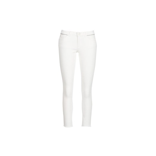 Białe jeansy damskie Ikks 