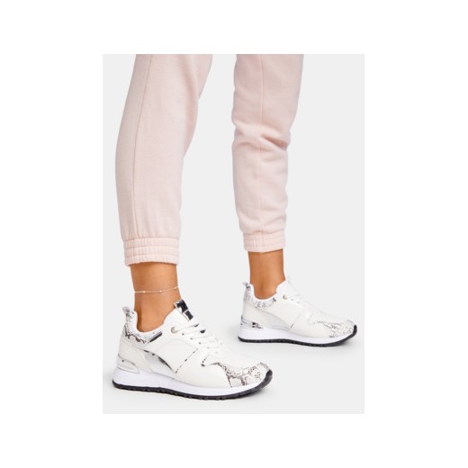 Buty sportowe damskie białe DeeZee sneakersy młodzieżowe 