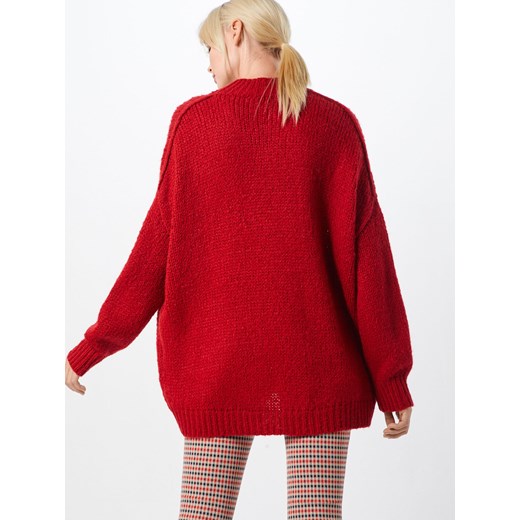 Sweter damski czerwony Drykorn casualowy 