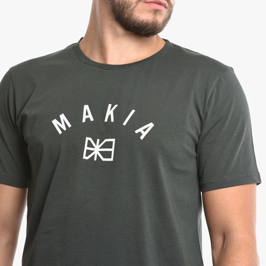 T-shirt męski Makia z krótkim rękawem 