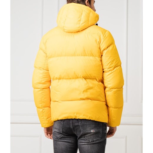 Kurtka męska żółta Tommy Jeans na zimę 