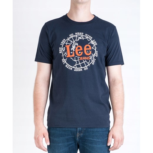 T-shirt Lee World Tee L64BFEMA Midnight Navy  Lee XL SMA Lee