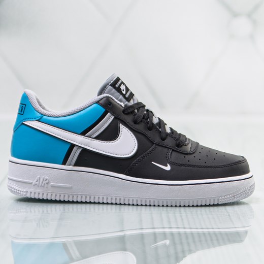 Granatowe buty sportowe męskie Nike air force sznurowane na wiosnę 
