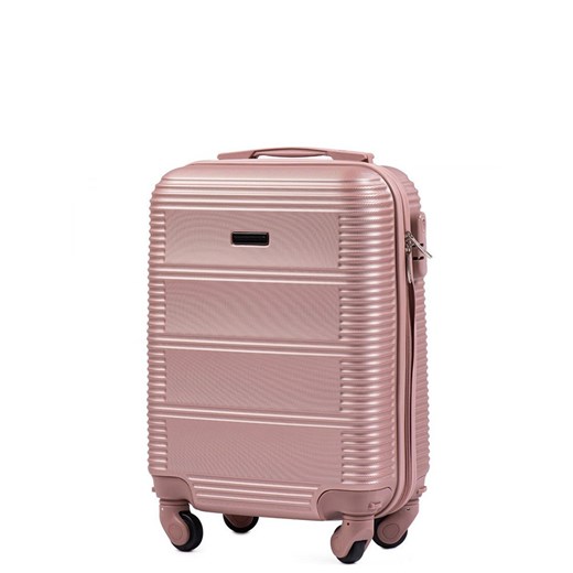 Różowa walizka Kemer 