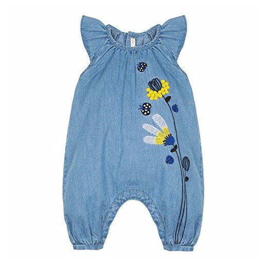 Odzież dla niemowląt niebieska z nadrukami 