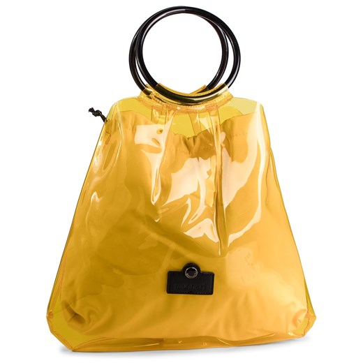 Shopper bag Monnari do ręki żółta średnia 