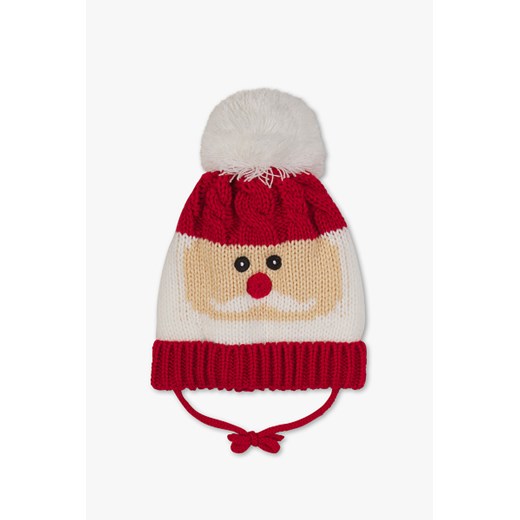 C&A Świąteczna czapka niemowlęca, Czerwony, Rozmiar: 80 cm Baby Club  80 CM C&A