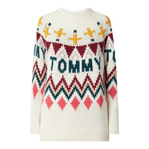 Sweter z norweskim wzorem Tommy Jeans  M Peek&Cloppenburg 