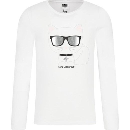 Karl Lagerfeld Bluzka | Regular Fit  Karl Lagerfeld 162 Gomez Fashion Store