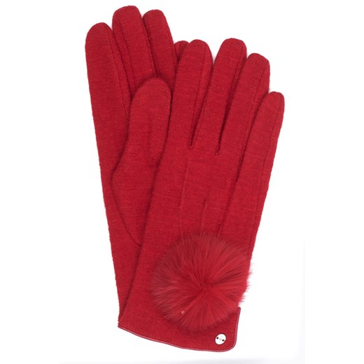 Czerwone rękawiczki Monnari 